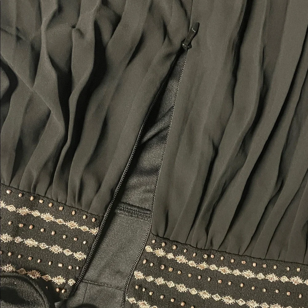 Beaded Bodice black Maxi Dress - Picture 5 of 5